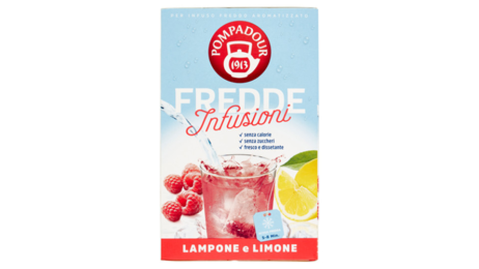 Pompadour Fredde Infusioni Lampone & Limone