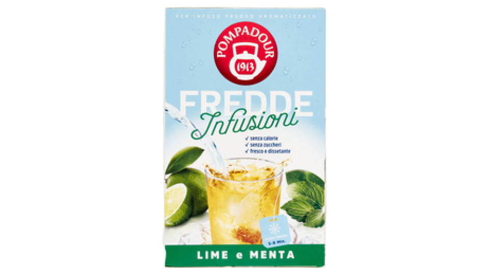 Pompadour Fredde infusioni lime & menta