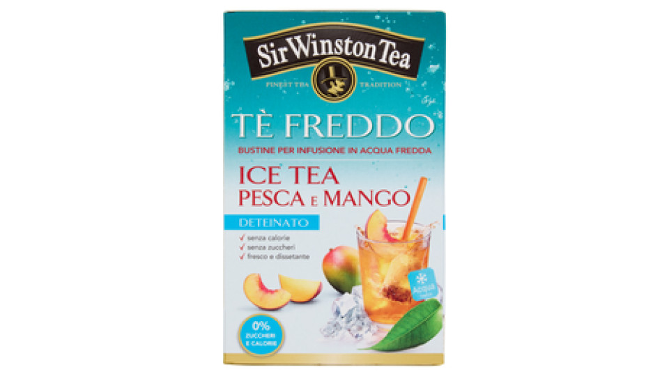 Sir Winston Tea Tè Freddo Pesca e Mango Deteinato