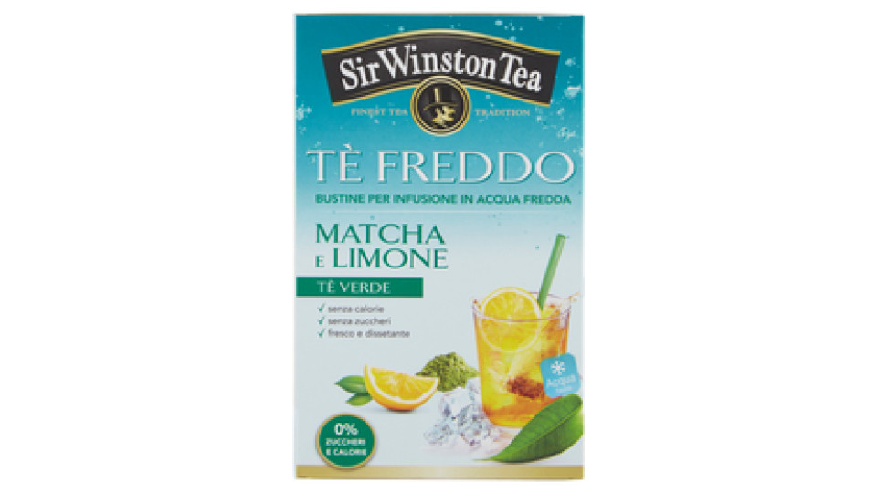 Sir Winston Tea Tè Freddo Matcha e Limone