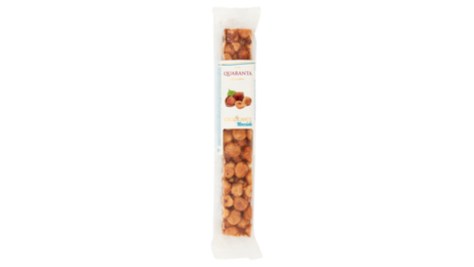 Quaranta Croccante con Nocciole
