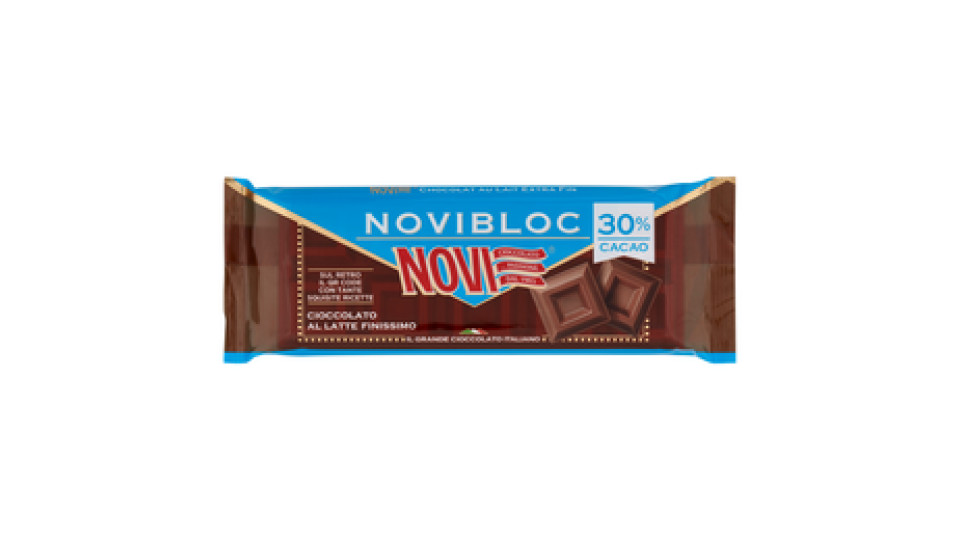 Novi Novibloc cioccolato al latte finissimo