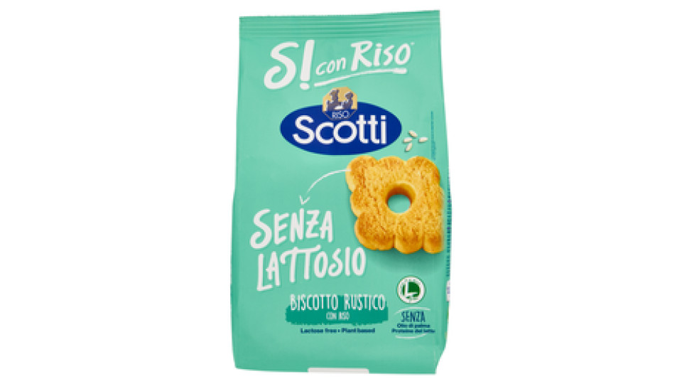 Riso Scotti Si con Riso Senza Lattosio Biscotto con riso e cacao