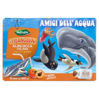 Valfrutta, i Triangolini succo e polpa albicocca