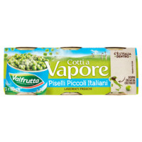 Valfrutta Cotti a Vapore Piselli Piccoli Italiani