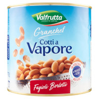 Valfrutta Granchef Cotti a Vapore Fagioli Borlotti 2100 g