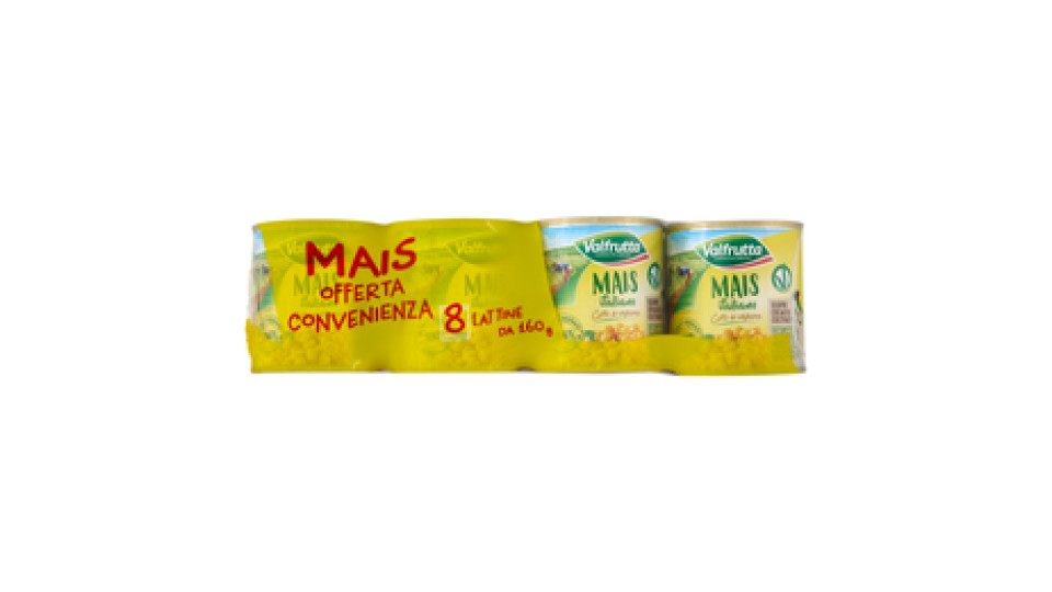 Mais Italiano Cotto a Vapore 3 x 326 g