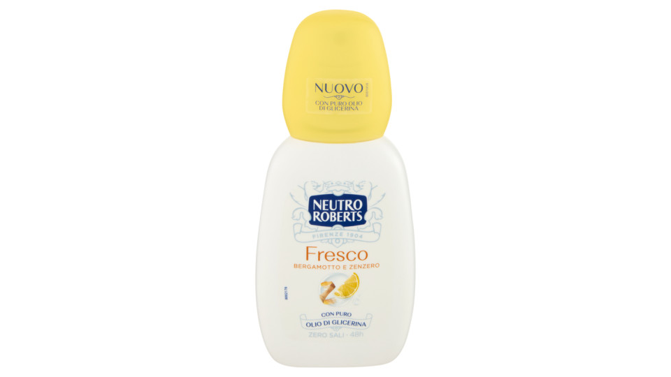 Neutro Roberts Fresco Bergamotto e Zenzero 75 ml