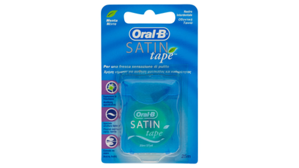 Oral-B Satin tape Nastro Interdentale Menta
