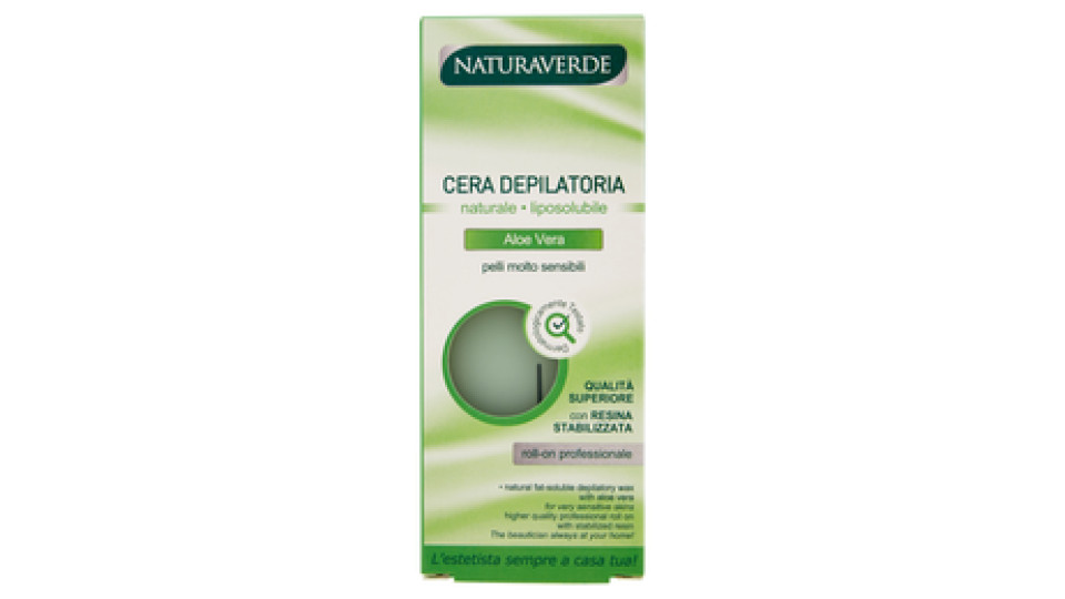 Cera Depilatoria Biossido di Titanio Pelli Secche, Sensibili e Delicate