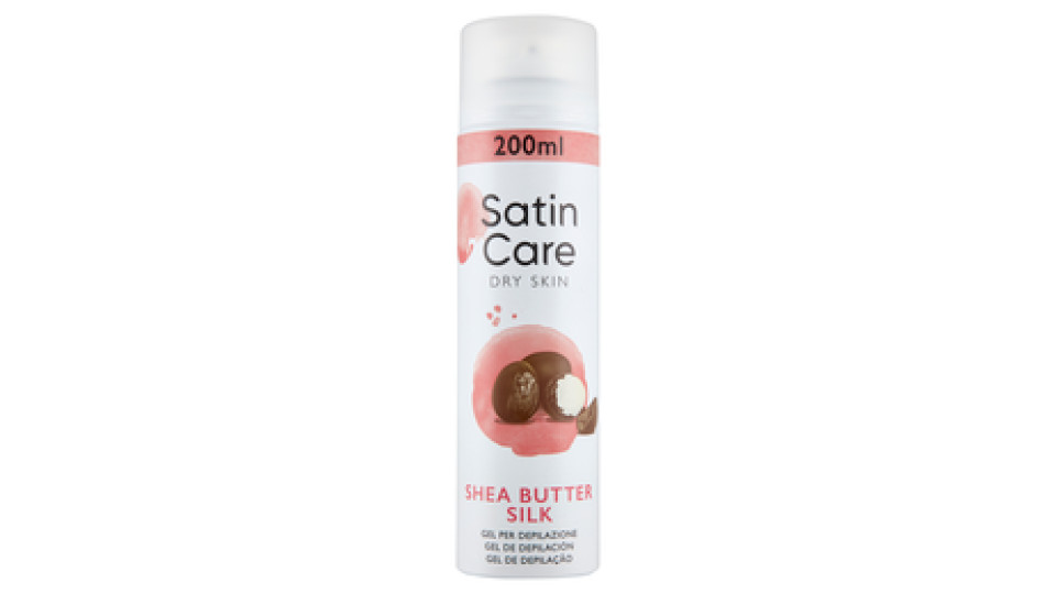 Satin Care Dry Skin Shea Butter Silk Gel da Barba 200 ml
