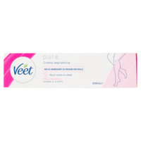 Veet Crema Depilatoria Silk & Fresh Technology Pelli Normali, 2 Confezioni da
