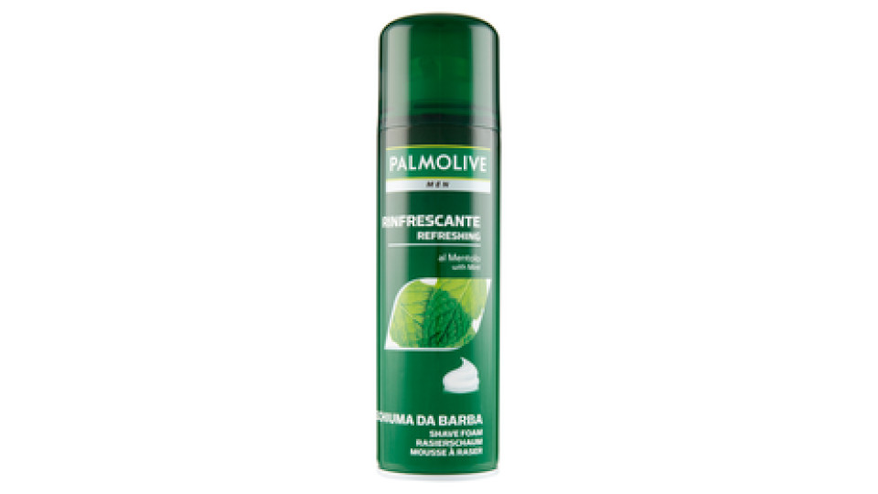Palmolive For Men Schiuma da Barba Rinfrescante al Mentolo