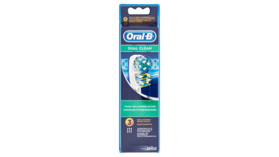 Power Refill Spazzolino Elettrico Vitality Dual Clean - 2 Refill