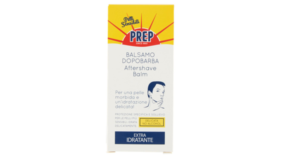 Prep Balsamo Dopobarba Extra Idratante Pelli Sensibili