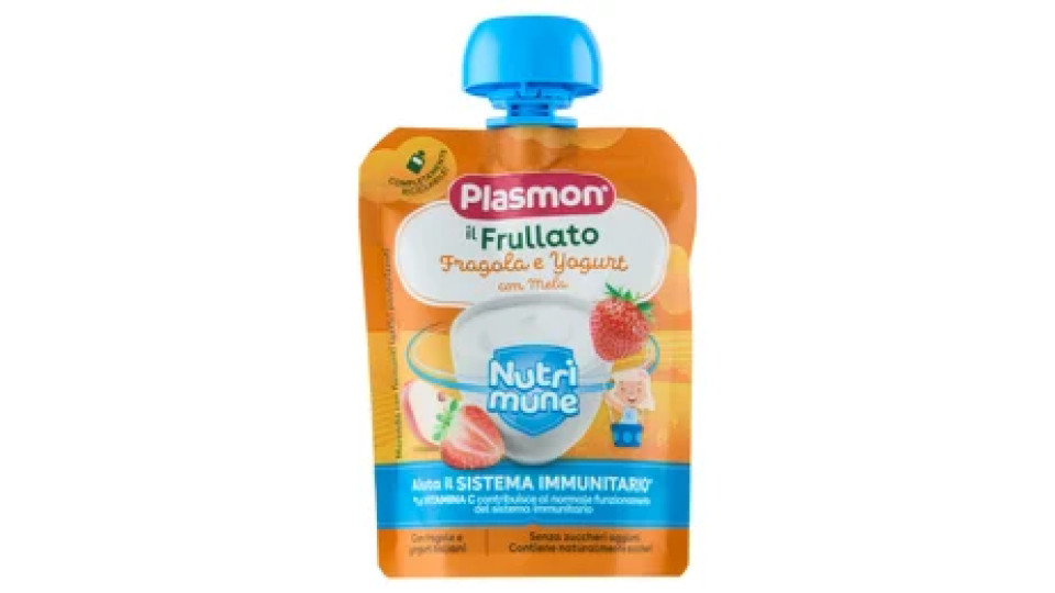 Plasmon, Spremi e Gusta mela fragola e yogurt