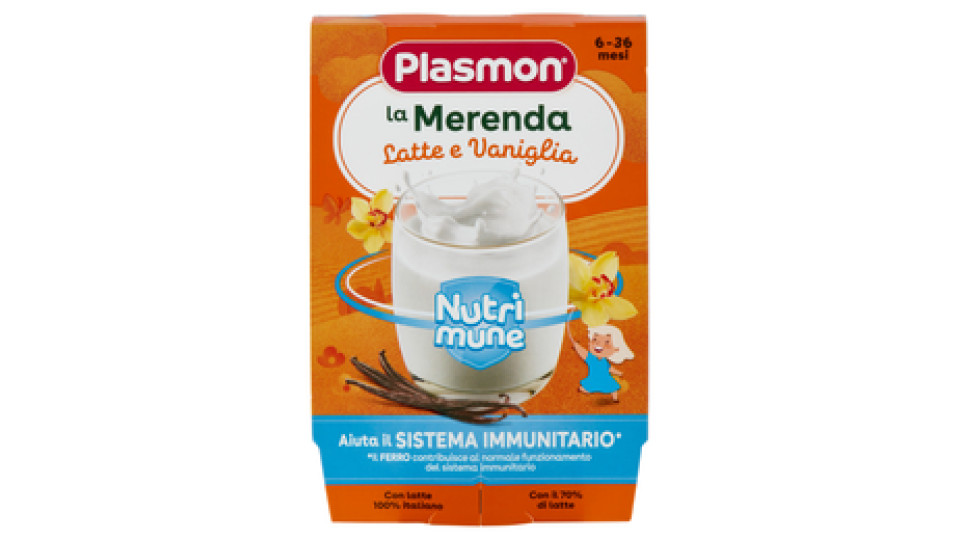 La Merenda dei Bambini Latte Vaniglia