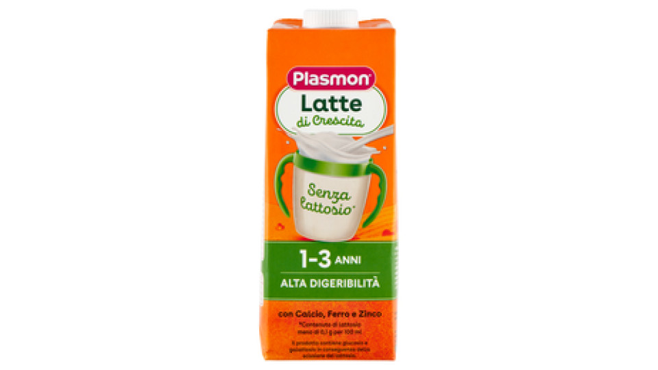 Plasmon Latte di Crescita 3 & 4 Alta Digeribilità
