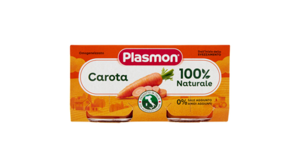Plasmon Carota Omogeneizzato
