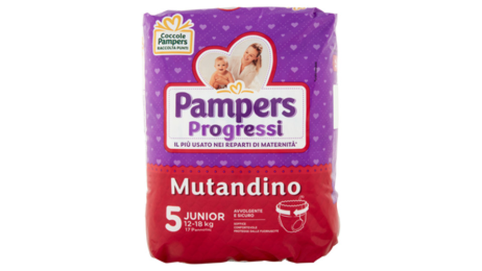 Pampers Progressi Mutandino Junior x17