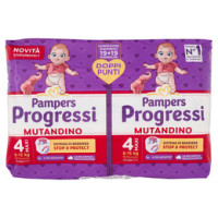 Pampers Progressi Mutandino Maxi x19