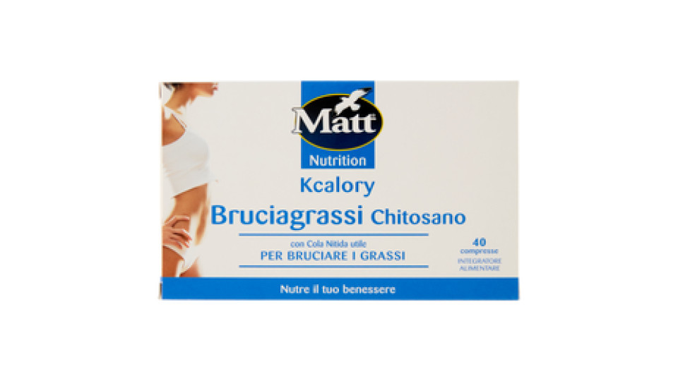 Matt Slimming Kcalory Chitosano 40 Compresse