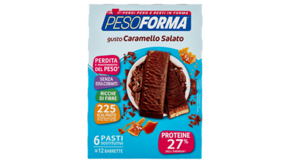 Pesoforma, gusto caramello salato