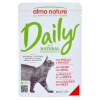 Almo nature Daily menu con pollo e manzo