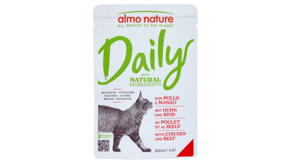 Almo nature Daily menu con pollo e manzo