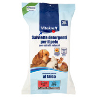 SALVIETTE DETERGENTI PER IL PELO