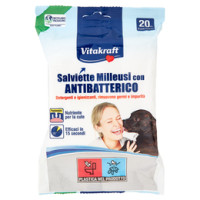 Vitakraft Salviette Milleusi con Antibatterico