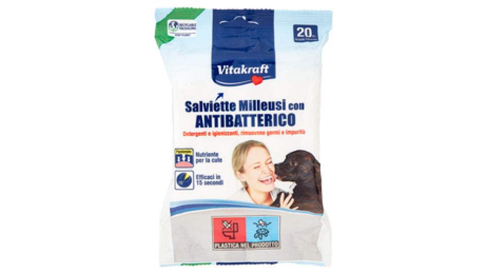 SALVIETTE MILLEUSI ANTIBATTERI