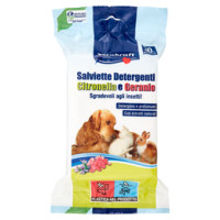 Vitakraft Salviette Detergenti Citronella e Geranio