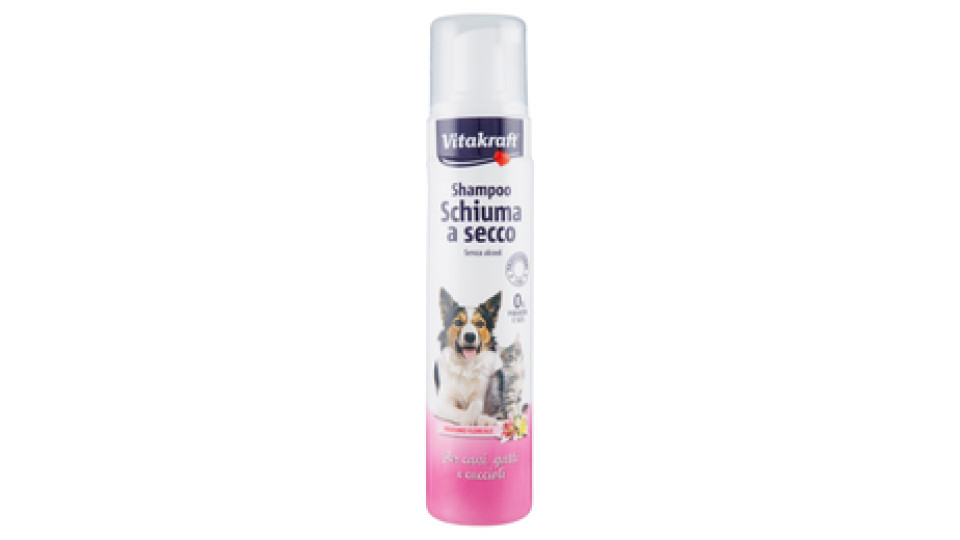 Pet Company Shampoo Schiuma a Secco Cani e Gatti