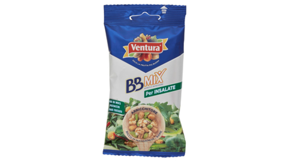 Ventura BBMix per Insalate Mix di Noci, Pistacchi e Mais Tostato