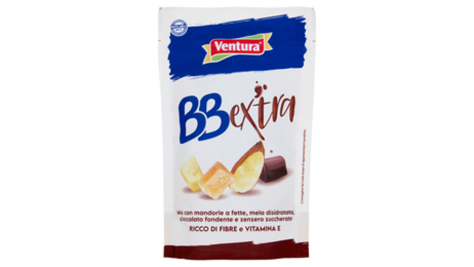 Ventura BBExtra Lamelle di Mandorle Mela Cioccolato FOndente Zenzero