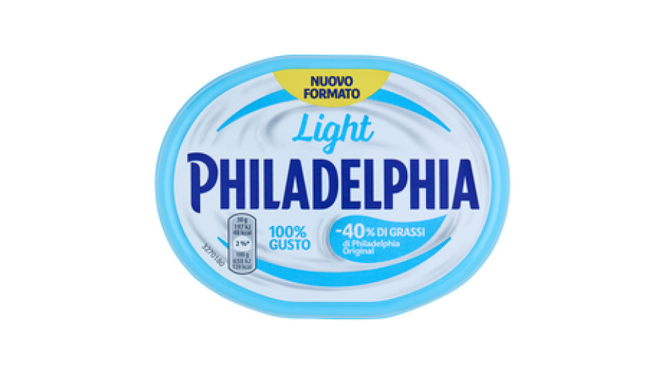 Philadelphia Light, 55% di grassi in meno