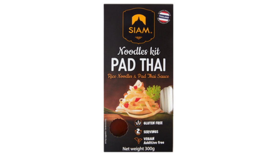 deSiam Noodles kit Pad Thai Rice Noodles + Sauce