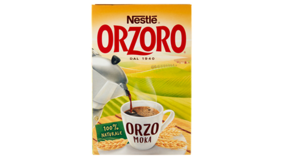 NESTLÉ ORZORO MOKA orzo macinato astuccio