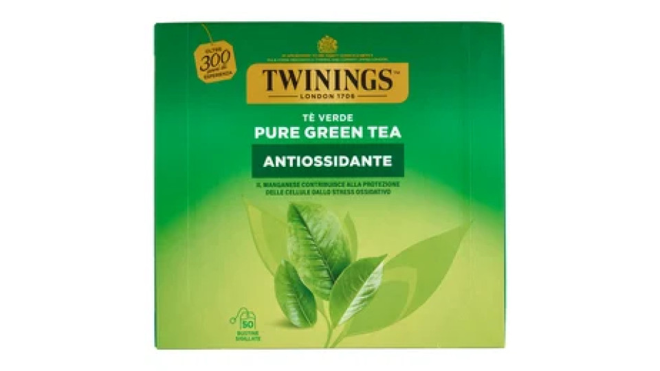 Twinings, Green Tea & Lemon 50 filtri