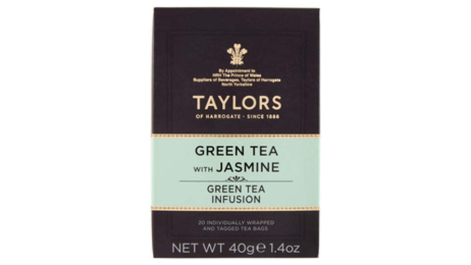 Taylors of Harrogate, Green Tea with Jasmine 20 filtri