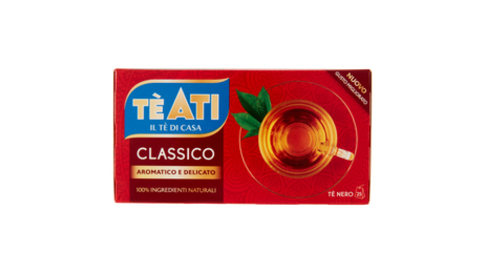 Tè Ati - Tè Classico, Nero, 25 filtri - 37.5 g