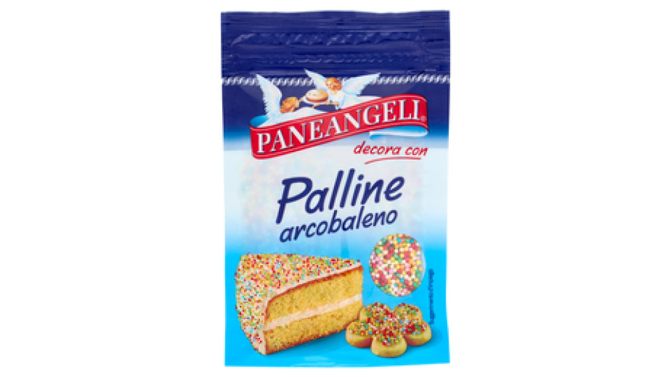 PANEANGELI decora con Palline arcobaleno