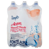 S. PELLEGRINO, Acqua Minerale Naturale Frizzante 75cl x 6