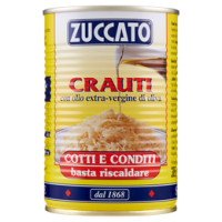 Zuccato, crauti con olio extra-vergine di oliva