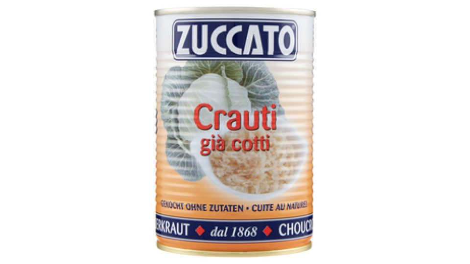 Zuccato Crauti già cotti