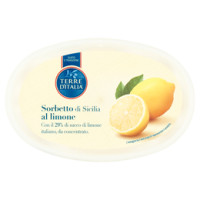 Terre d'Italia Sorbetto di Sicilia al limone in flûte