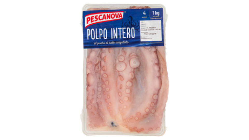 Pescanova Polpo Intero Pescanova Surgelato Kg.1