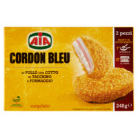 Aia Cordonbleu Cordon bleu con Cotto di Tacchino e Formaggio 2 Cordon Bleu