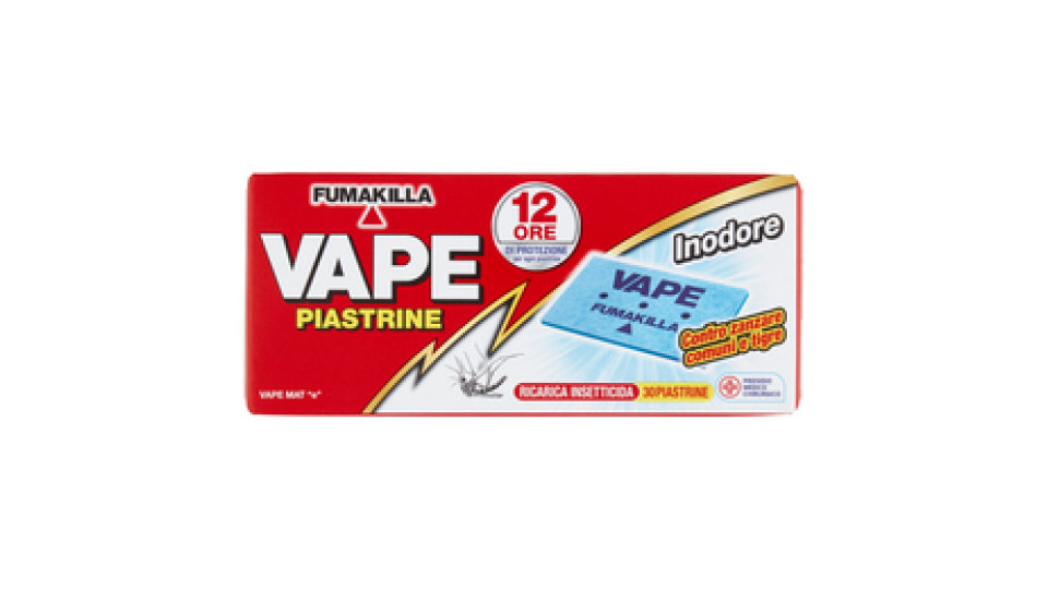 VAPE Piastrine Inodore 30 pz